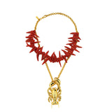 ARAGOSTA CORALLA NECKLACE