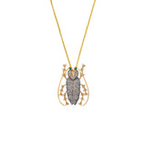 OVERSIZED BEETLE NECKLACE