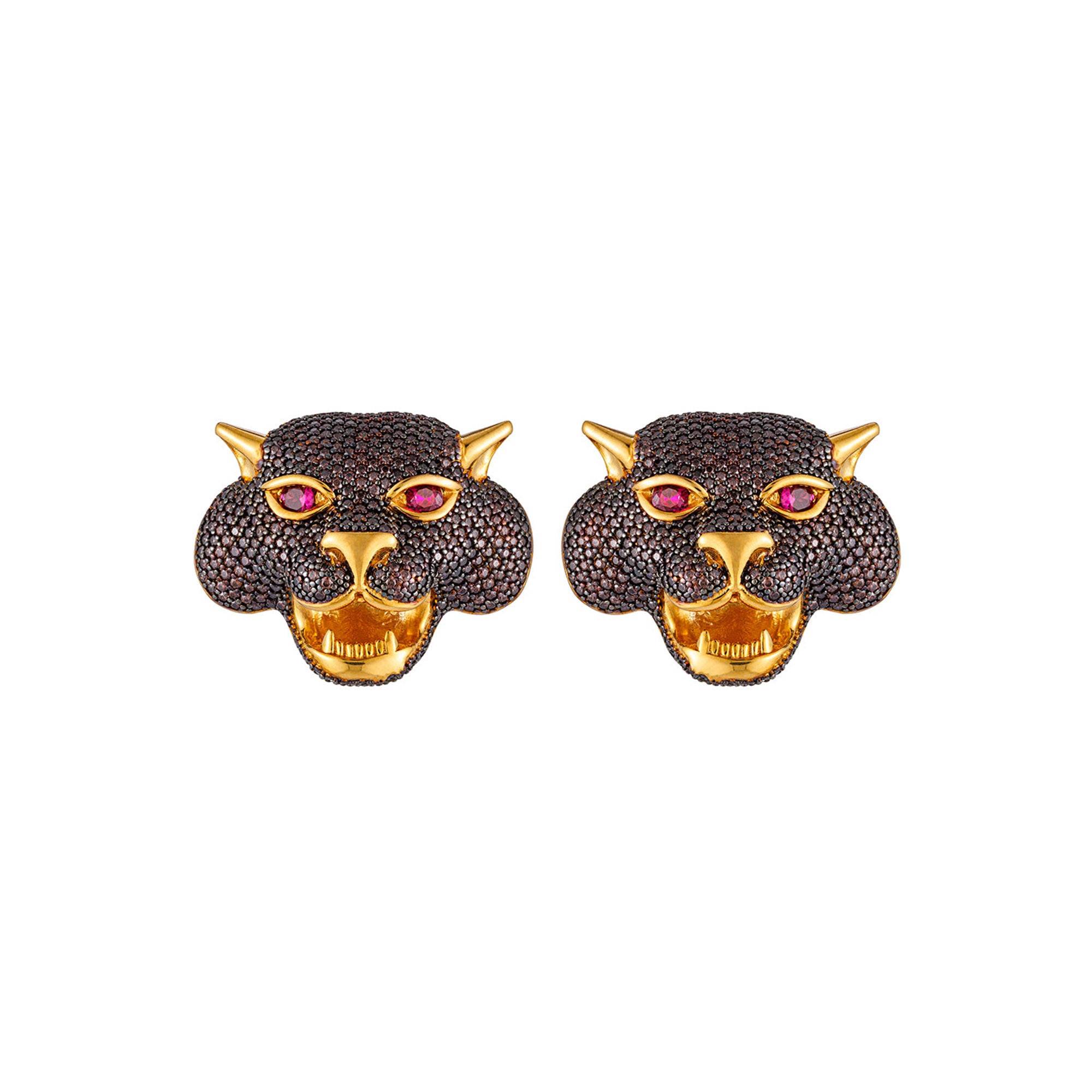 CRAZY CAT EARRINGS