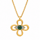 EYE CLOVER NECKLACE