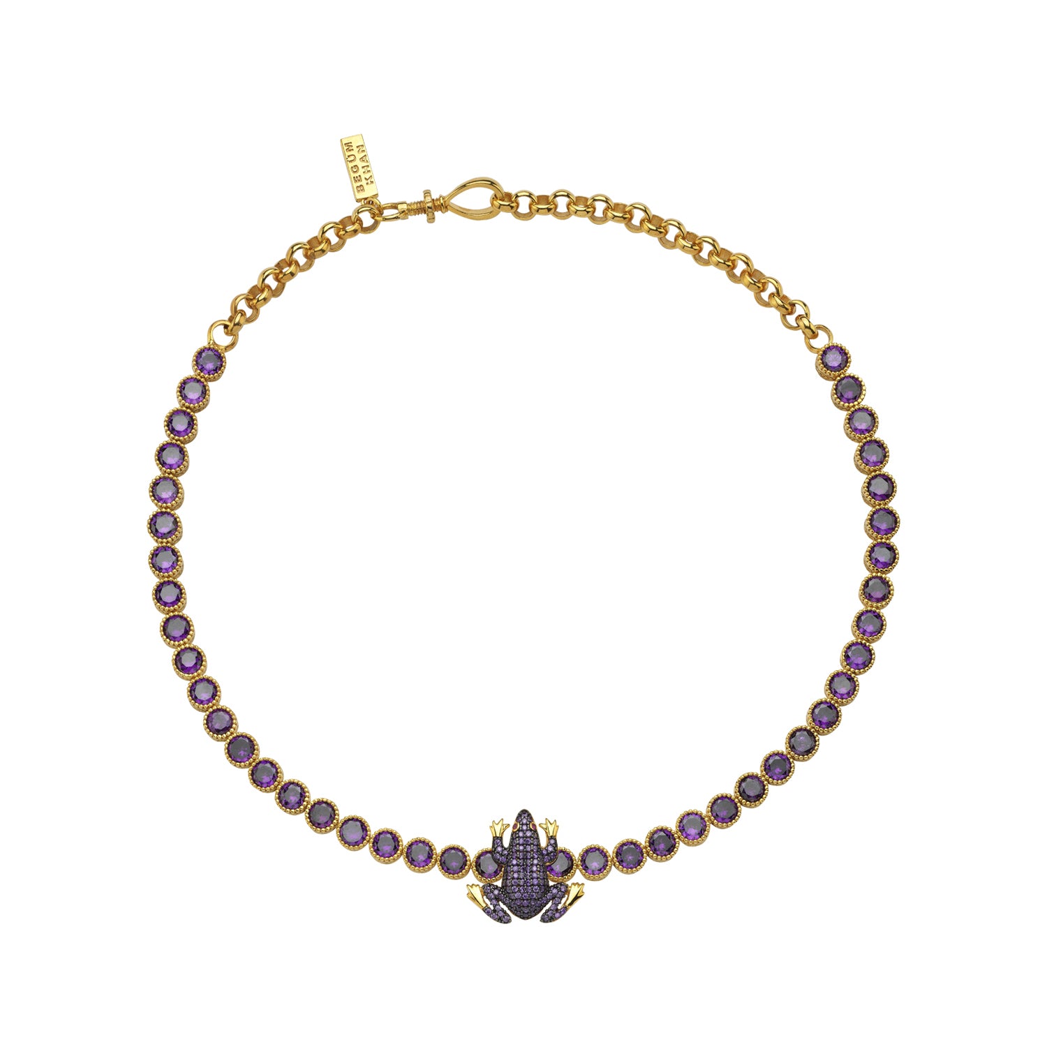 FROG TENNIS NECKLACE