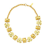 FROG DIAMANTE CHOKER