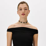 FROG DIAMANTE CHOKER