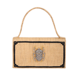BITTER SWEET LOVE RAFFIA DECO BAG