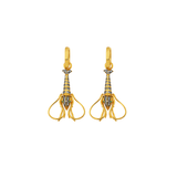 MINI LANGOUSTINE HOOP EARRINGS