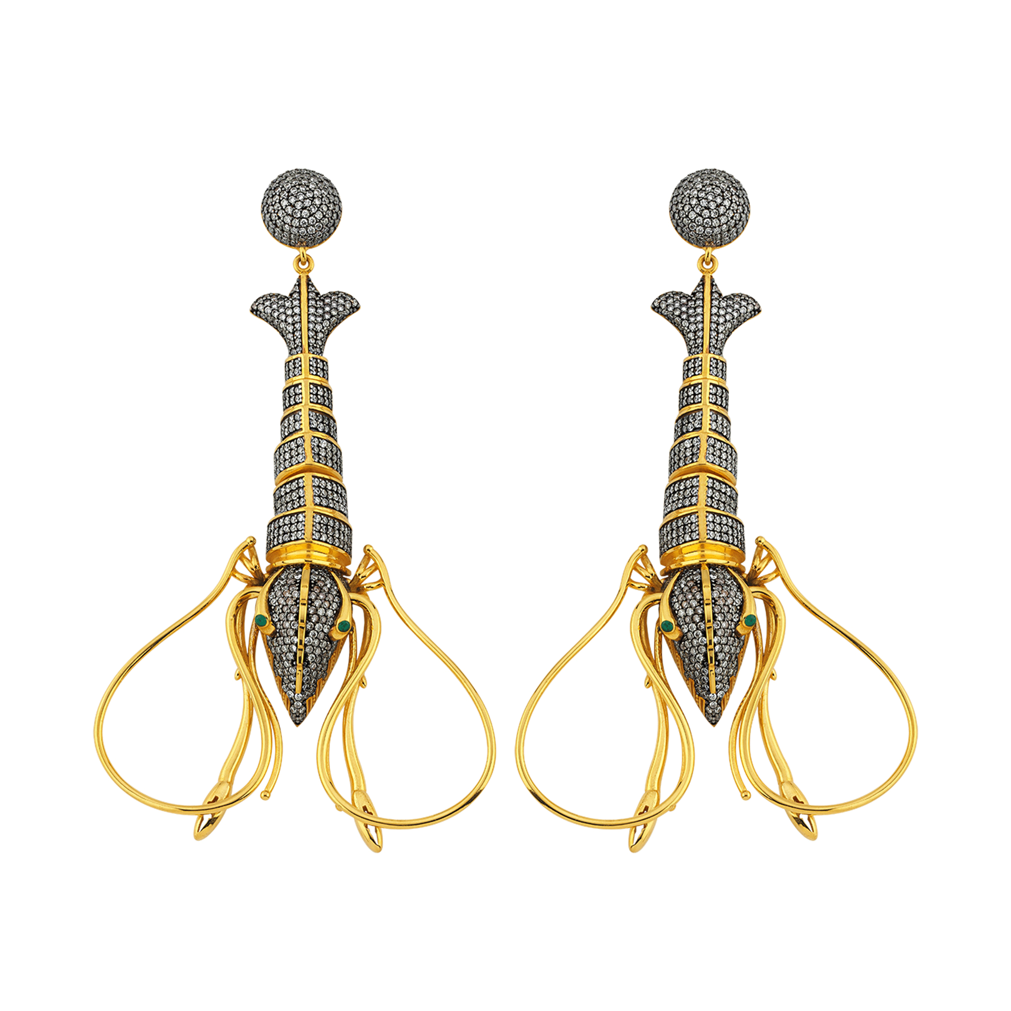 LANGOUSTINE EARRINGS