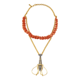 LANGOUSTINE BONIBON CORAL NECKLACE