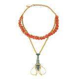 LANGOUSTINE BONIBON CORAL NECKLACE