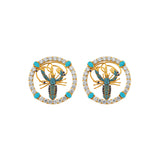LOBSTER VITRUVIUS EARRINGS