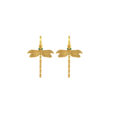 MINI DRAGONFLY HOOP EARRINGS