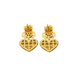 MINI SCARAB MON AMOUR EARRINGS