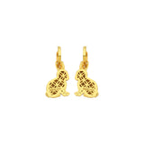 MİNİ BUNNY HOOP EARRINGS
