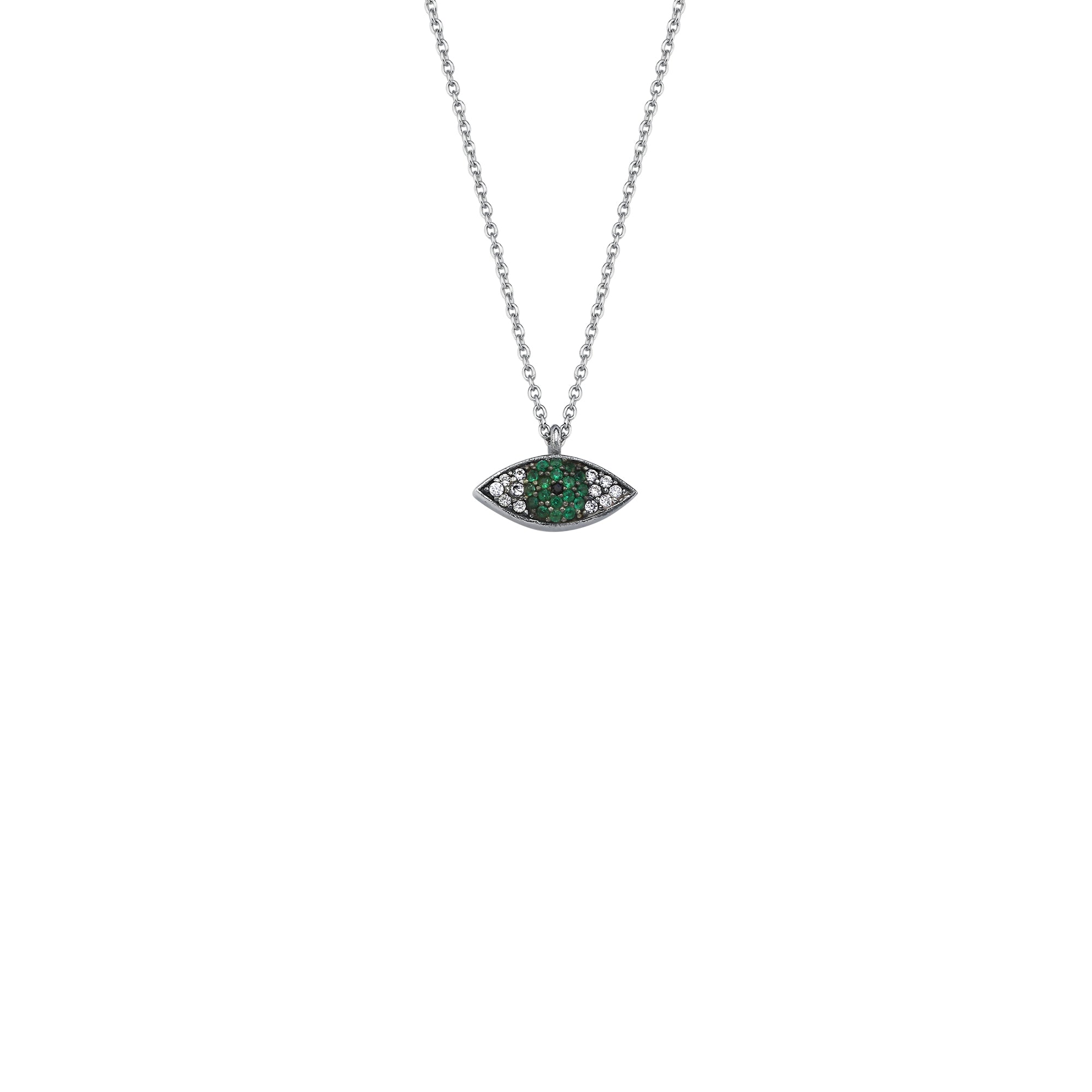 NANO EVIL EYE NECKLACE