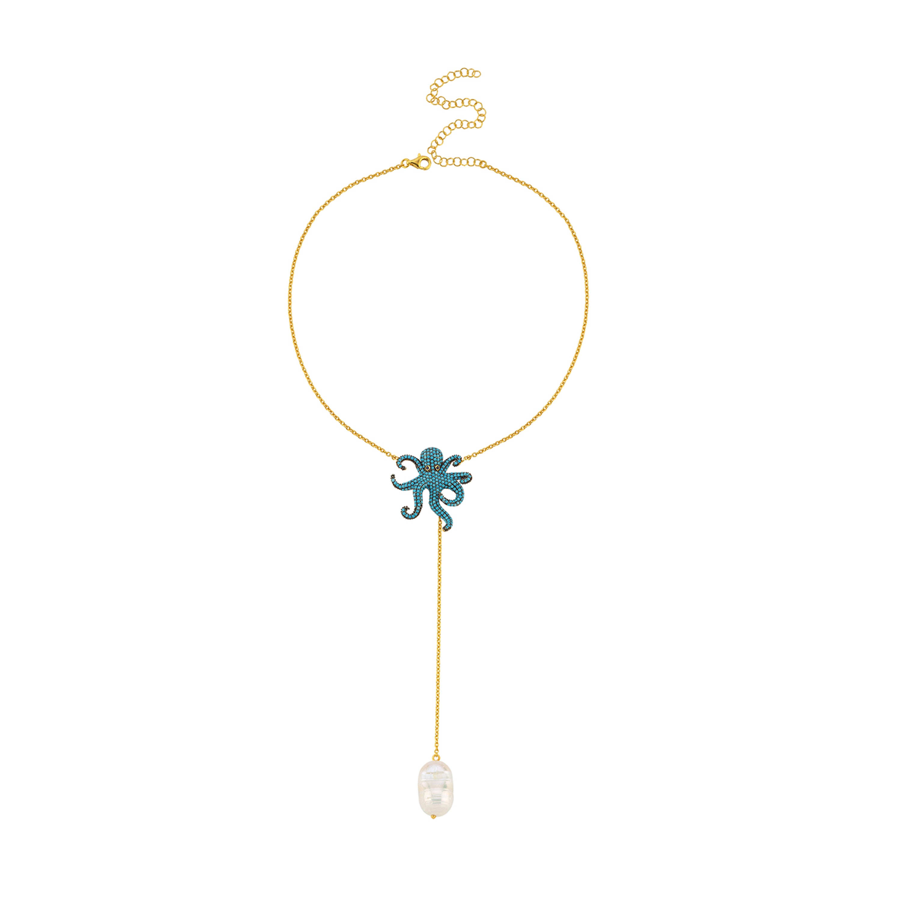 POLPINO INVISIBLE BAROQUE NECKLACE
