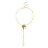 POLPINO INVISIBLE BAROQUE NECKLACE