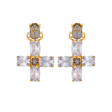 SCARAB CALLAS EARRINGS