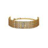 SCARAB IN COLD BLOOD CHOKER
