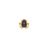 SCARAB PINKY RING