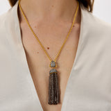 SCARAB DAMASCUS NECKLACE
