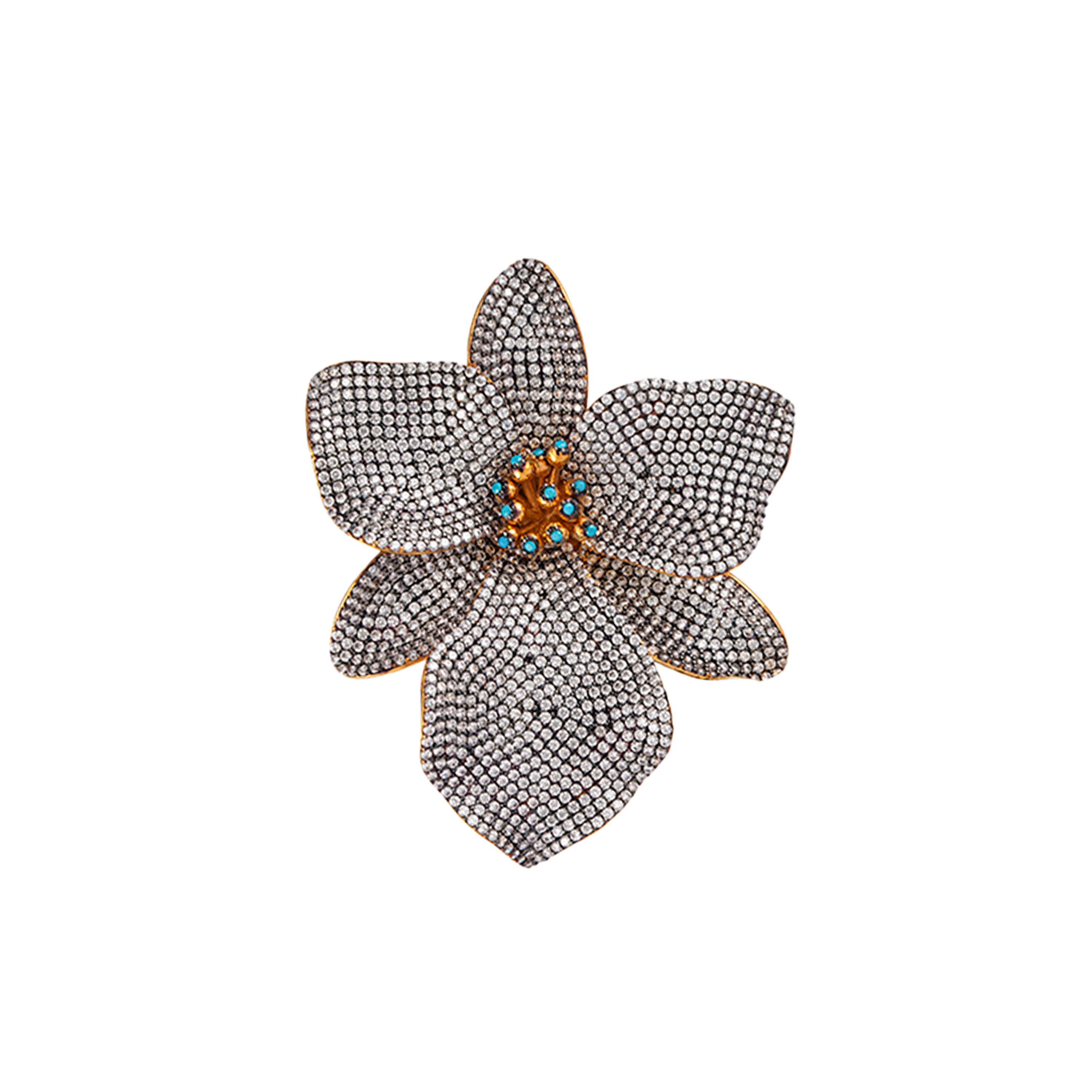 SINGAPORE ORCHID RING