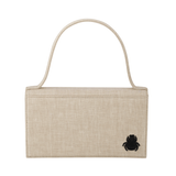 TORTOISE BYZANTINE LINEN BAG