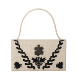 TORTOISE BYZANTINE LINEN BAG