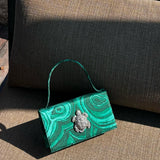 TARTARUGA MALACHITE BAG
