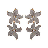 DOUBLE LILIUM EARRINGS
