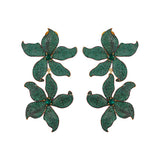 DOUBLE LILIUM EARRINGS