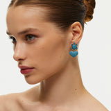 MINI TURTLE MON AMOUR EARRINGS