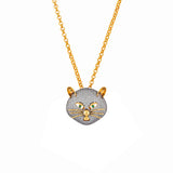 NAUGHTY CAT NECKLACE