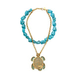 TARTARUGA TURQUOISE NECKLACE