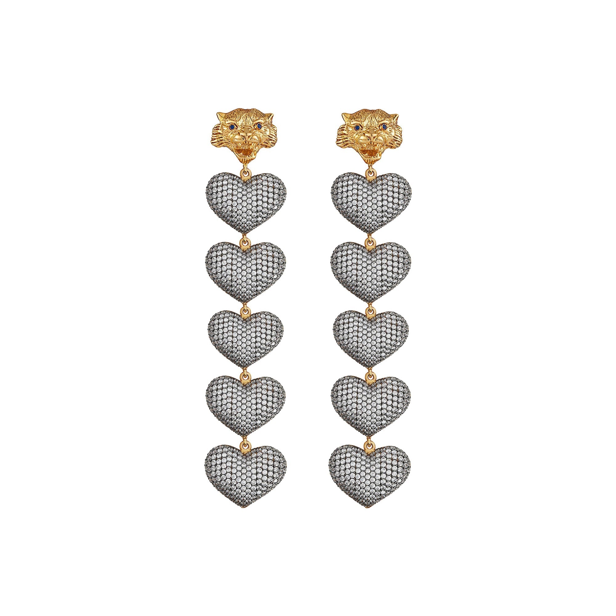 TIGER CUORI EARRINGS