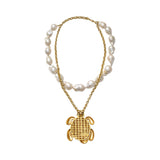 TORTUGA WHITE PEARL NECKLACE