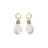TURTLE BAROQUE HOOP EARRINGS