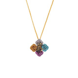 YOUR BITE ON MY ROSE PETALS NECKLACE