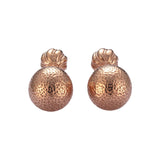 HAMMERED TURBAN CUFFLINKS